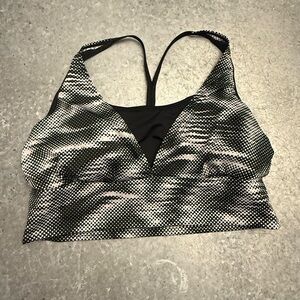 Nike Black and White Athletic Top